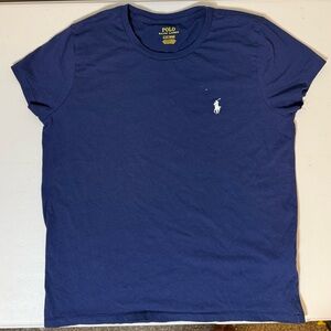 Polo by Ralph Lauren Women's Navy Short Sleeve Tee